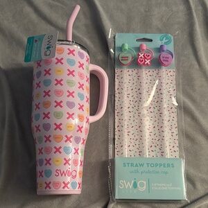 Swig Be Mine 40 oz Mug and Straw Bundle-Valentine’s Day